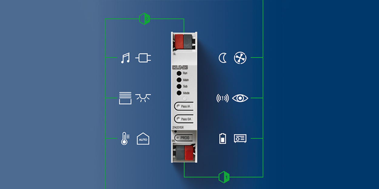 KNX Bereichs- und Linienkoppler bei Neidenberger Elektrotechnik GmbH in Feuchtwangen