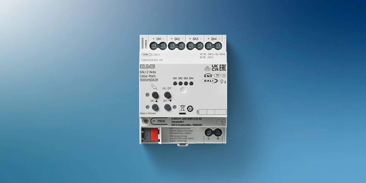 KNX DALI 2 Gateway Colour bei Neidenberger Elektrotechnik GmbH in Feuchtwangen